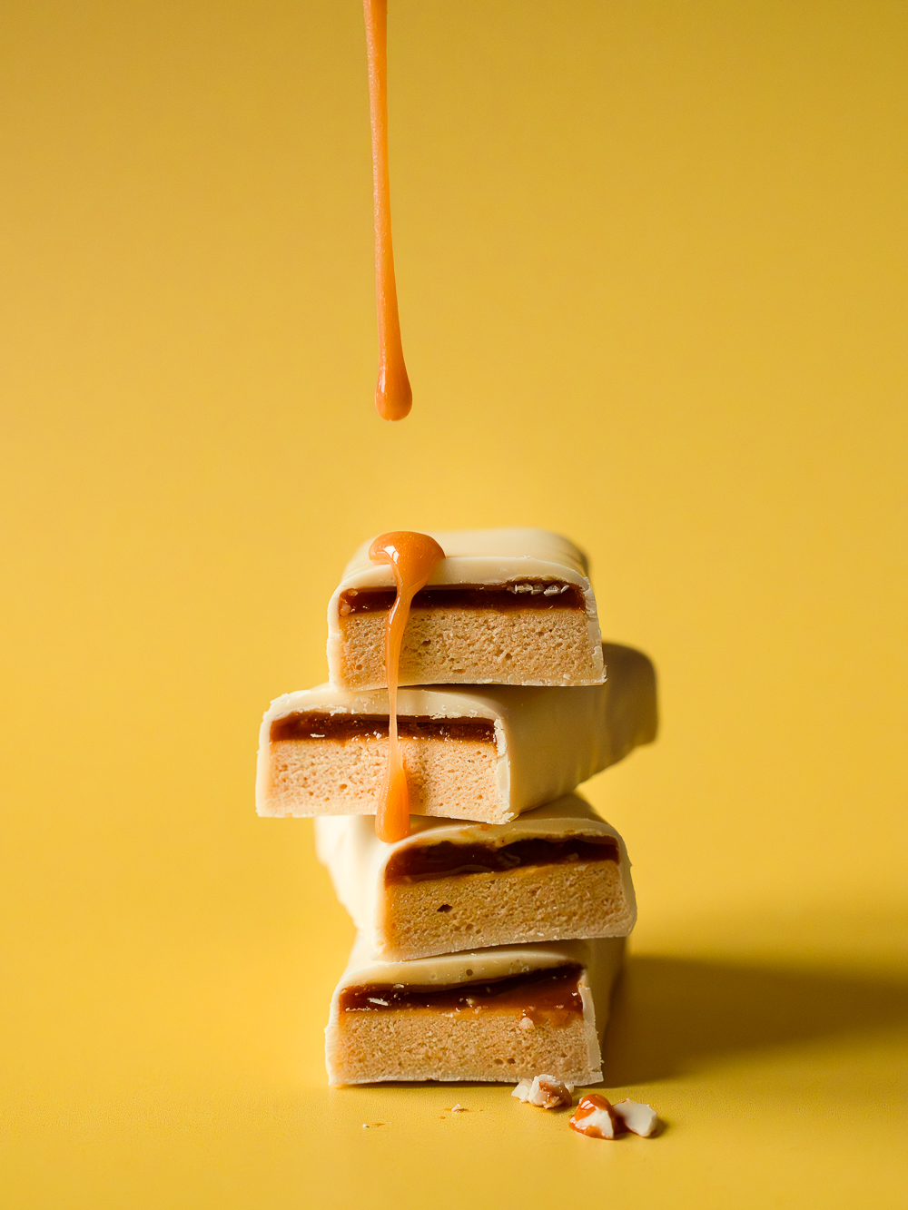 Schokoriegel mit Karamel_